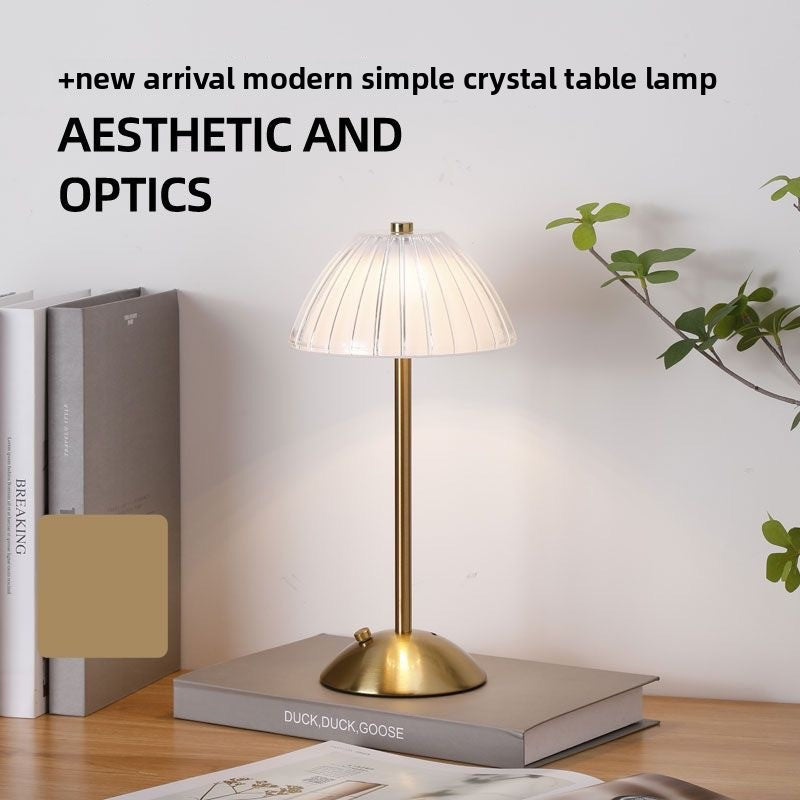 Crystal Retro Table Lamp