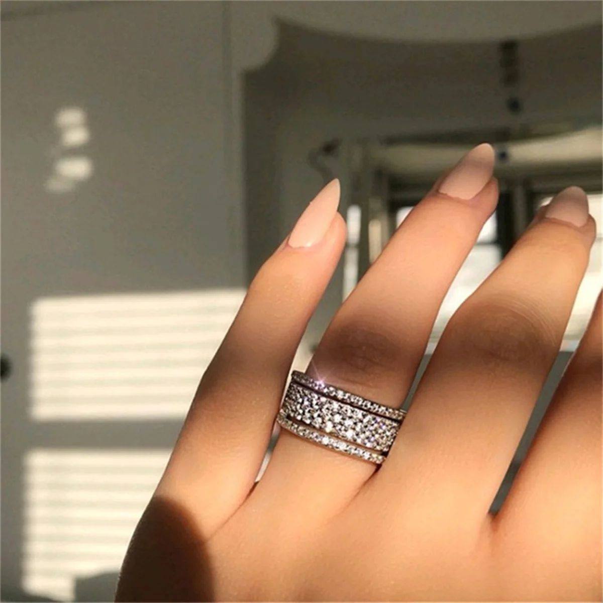 Crystal Rhinestone Ring