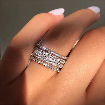 Crystal Rhinestone Ring