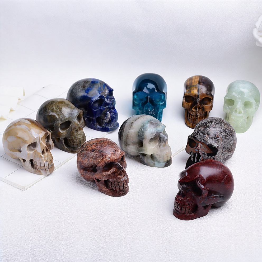Crystal Skull Ornament