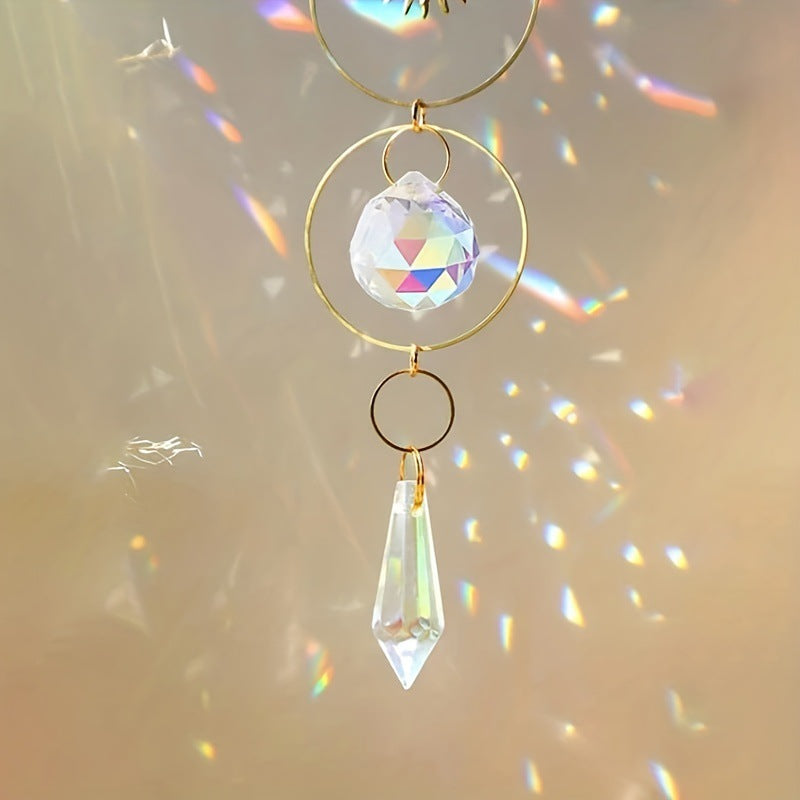 Crystal Sun Catcher Garden Hanging Prism Ornament