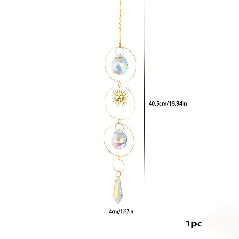 Crystal Sun Catcher Garden Hanging Prism Ornament