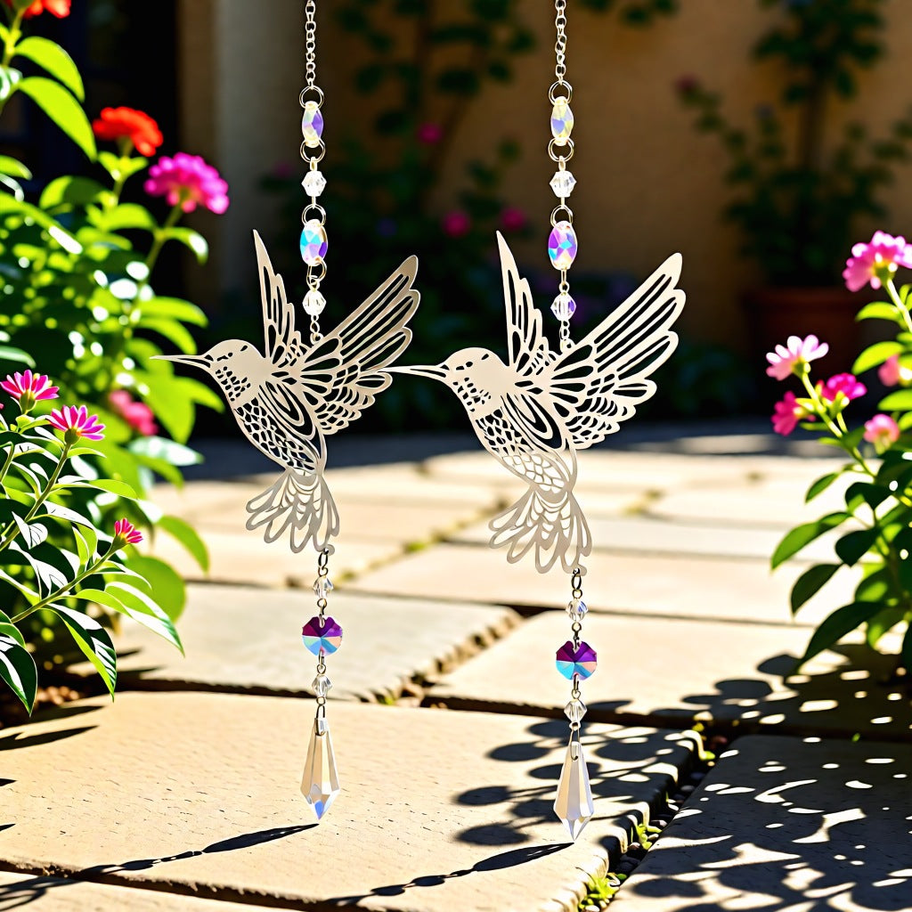 Crystal Sun Catcher Wind Chime