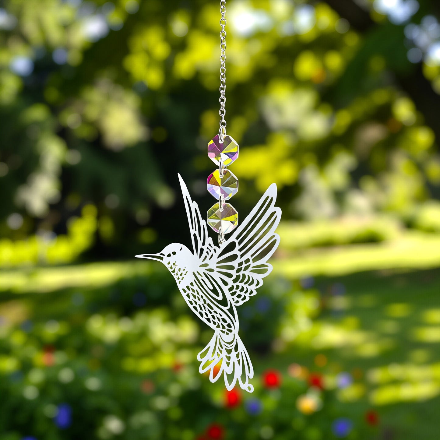 Crystal Sun Catcher Wind Chime