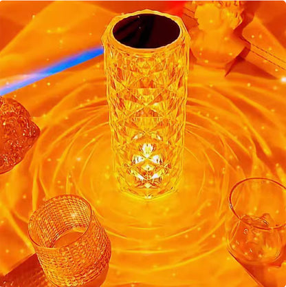 crystal table lamp