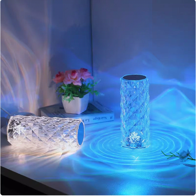 crystal table lamp