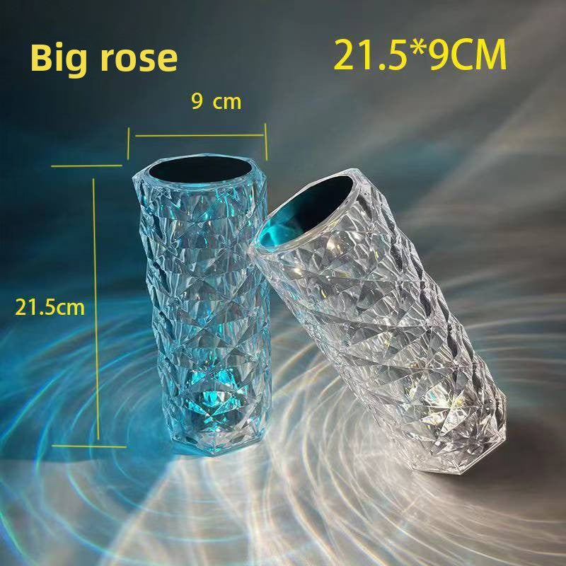 crystal table lamp