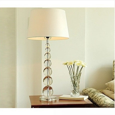 crystal table lamp