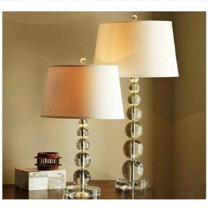 crystal table lamp