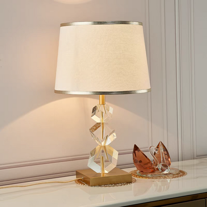 crystal table lamp