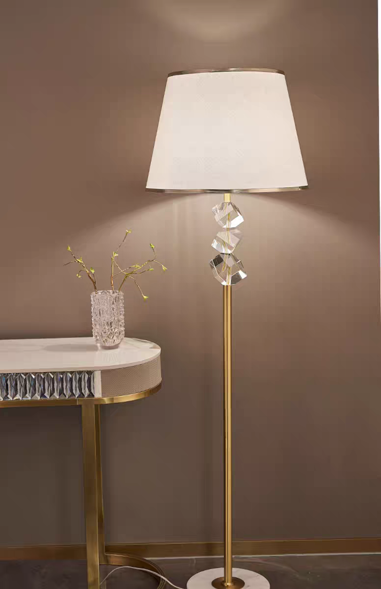 crystal table lamp