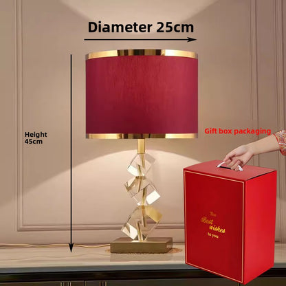 Crystal table lamp