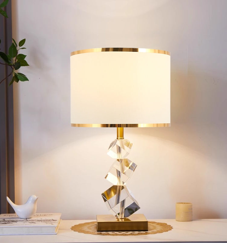Crystal table lamp