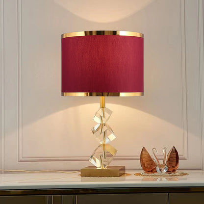 Crystal table lamp