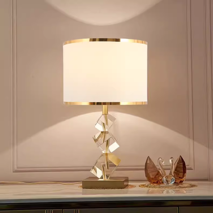Crystal table lamp