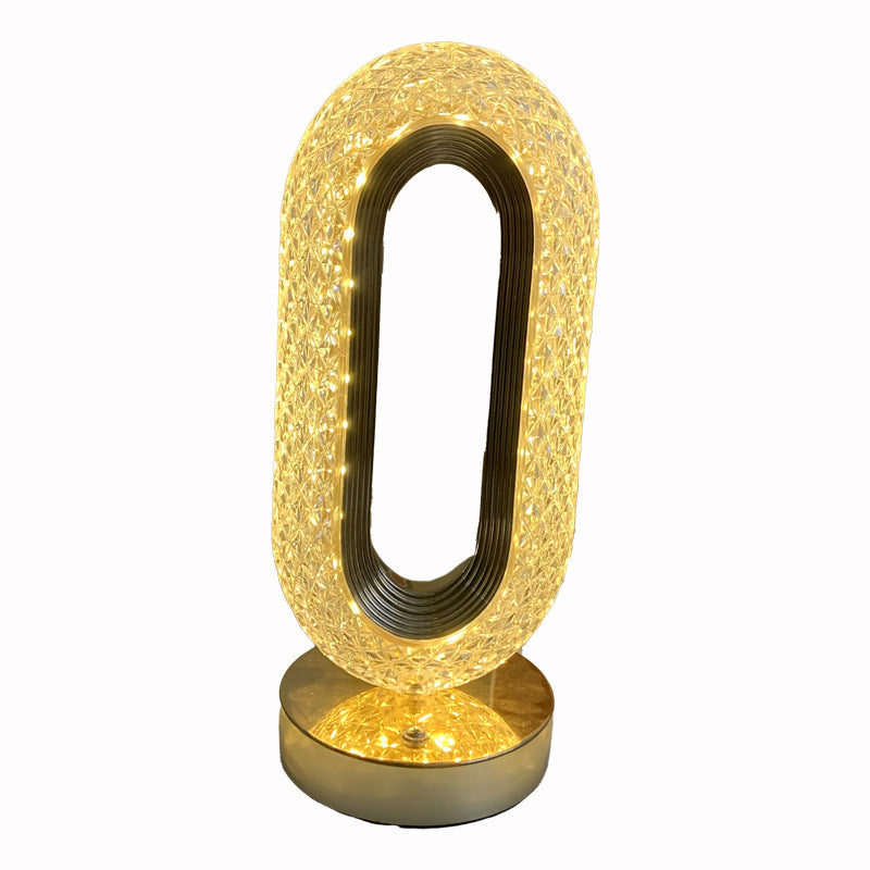 Crystal table lamp
