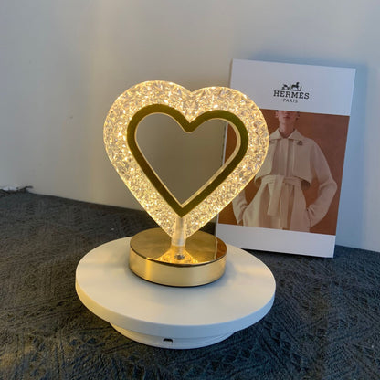 Crystal table lamp