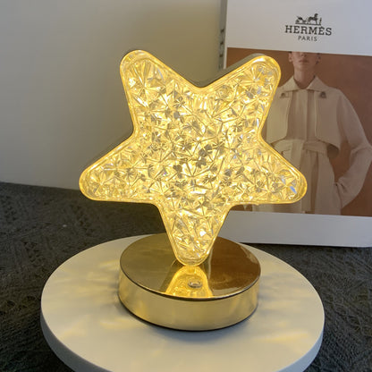 Crystal table lamp