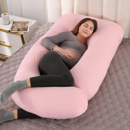 Crystal velvet G-shaped support pillow for waist