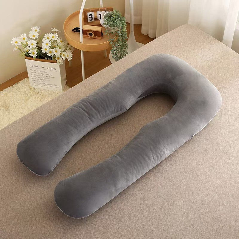 Crystal velvet maternity pillow