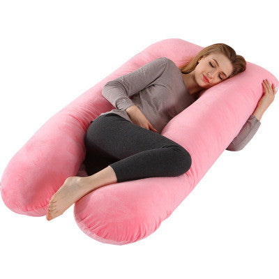 Crystal velvet maternity pillow