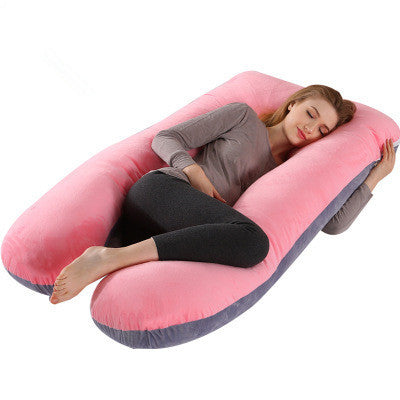 Crystal velvet maternity pillow