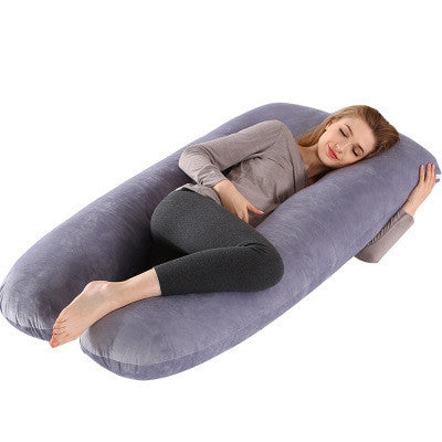 Crystal velvet maternity pillow