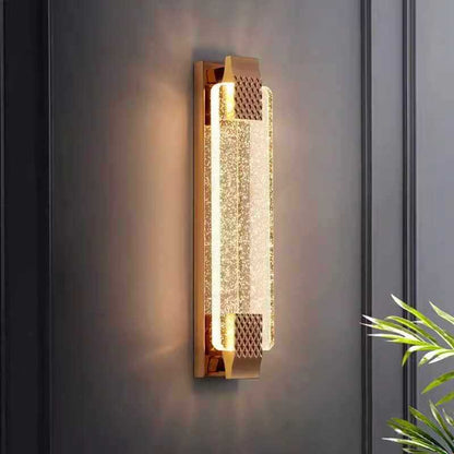 Crystal Wall Lamp for Living Room Tv Background Wall