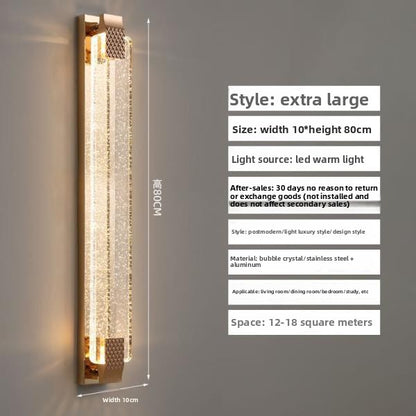 Crystal Wall Lamp LED Dimmable Lighting