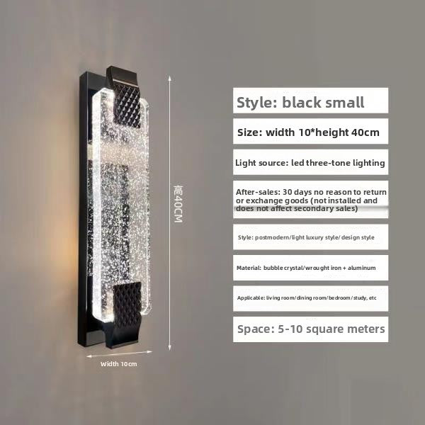 Crystal Wall Lamp LED Dimmable Lighting