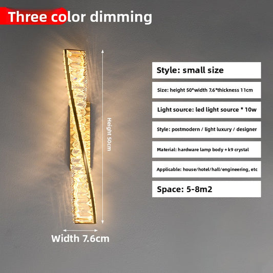 Crystal Wall Lamp LED Indoor Modern Lighting