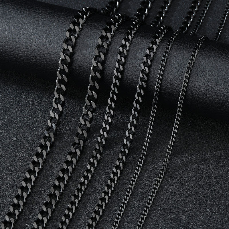 Cuban Chain Necklace Stainless Steel Hip Hop