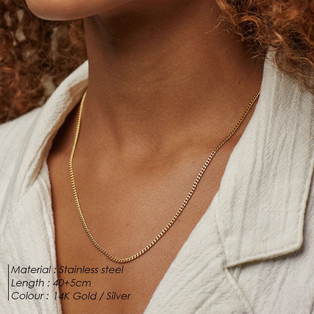 Cuban Chain Stainless Steel Necklace