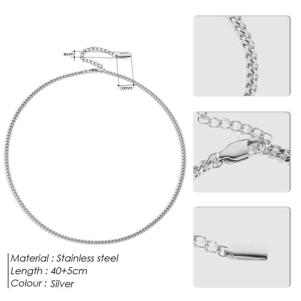 Cuban Chain Stainless Steel Necklace