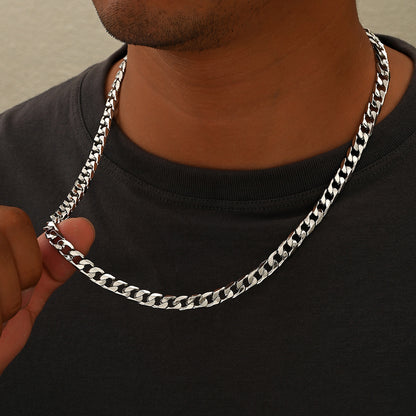 Cuban Link Chain Necklace for Men and Women