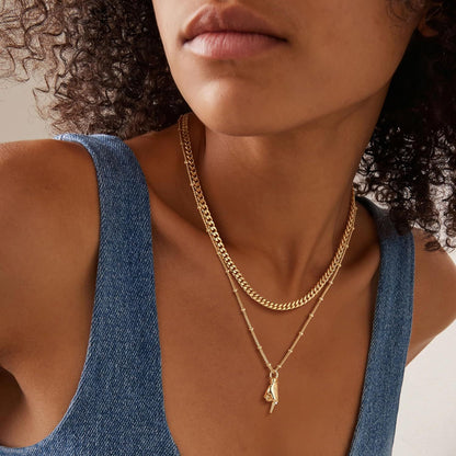 Cuban Link Fashion Trend Necklace for Women