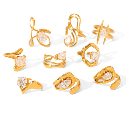 cubic zirconia ring