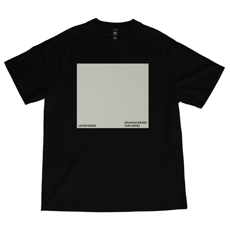 Cultural toy fun glow-in-the-dark drawing board short-sleeved T-shirt