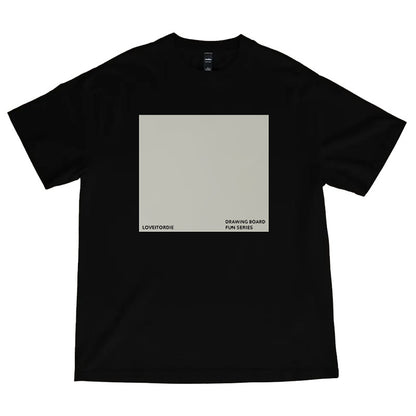 Cultural toy fun glow-in-the-dark drawing board short-sleeved T-shirt