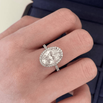 Cultured Diamond Sterling Silver Ice Cut Gemstone Ring