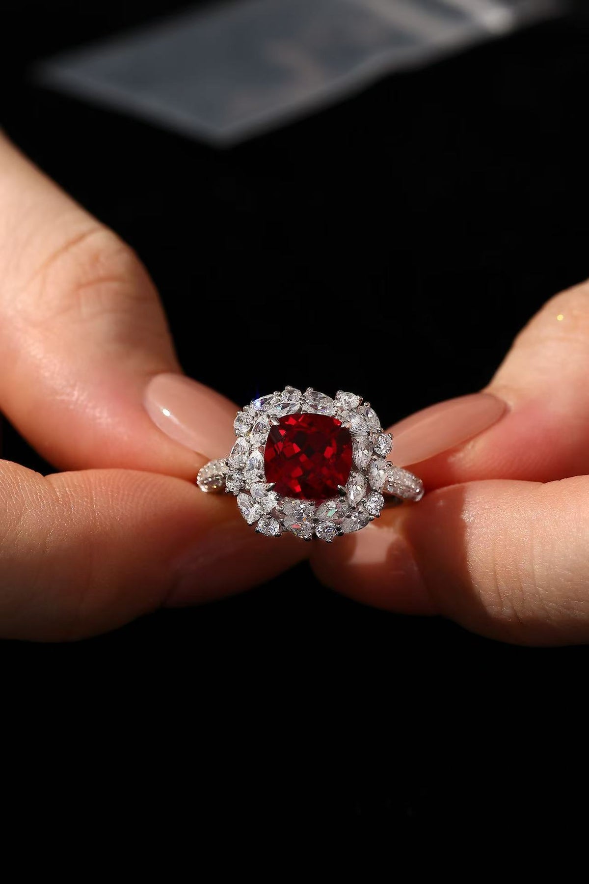 Cultured Gemstone Ring
