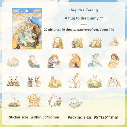 Cuppet hand account sticker