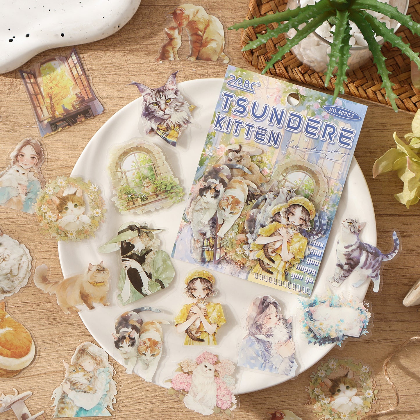 Cuppet hand account sticker
