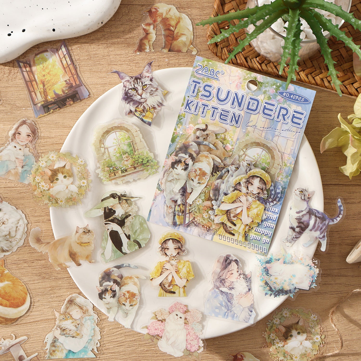 Cuppet hand account sticker