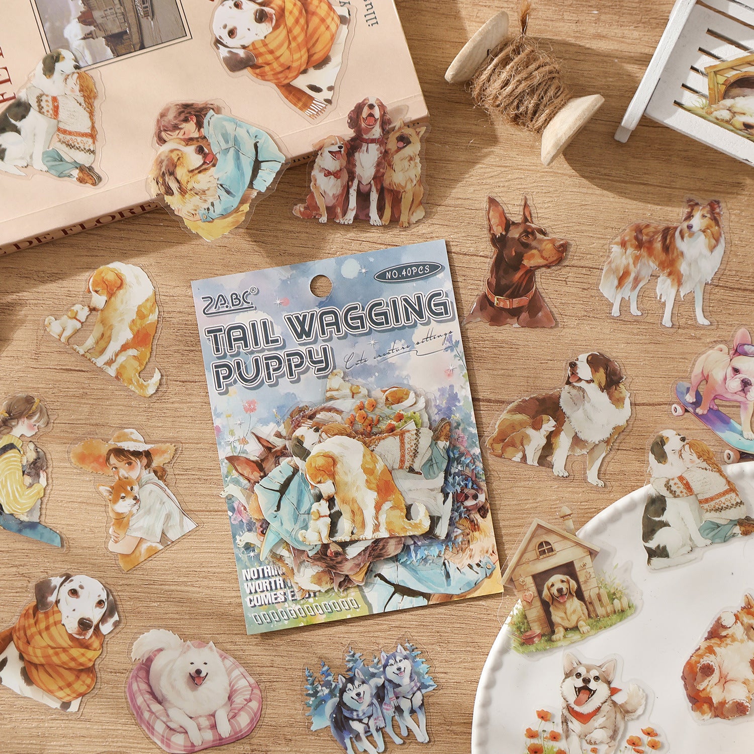 Cuppet hand account sticker