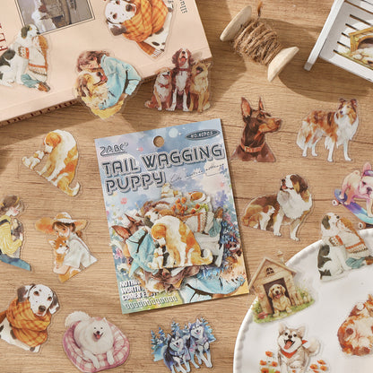 Cuppet hand account sticker