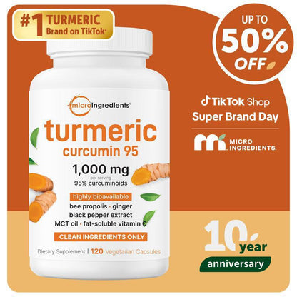 Curcumin Extract Dietary Supplement Capsules