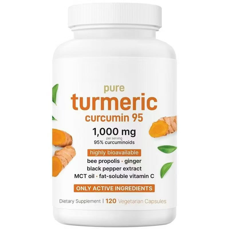 Curcumin Extract Dietary Supplement Capsules