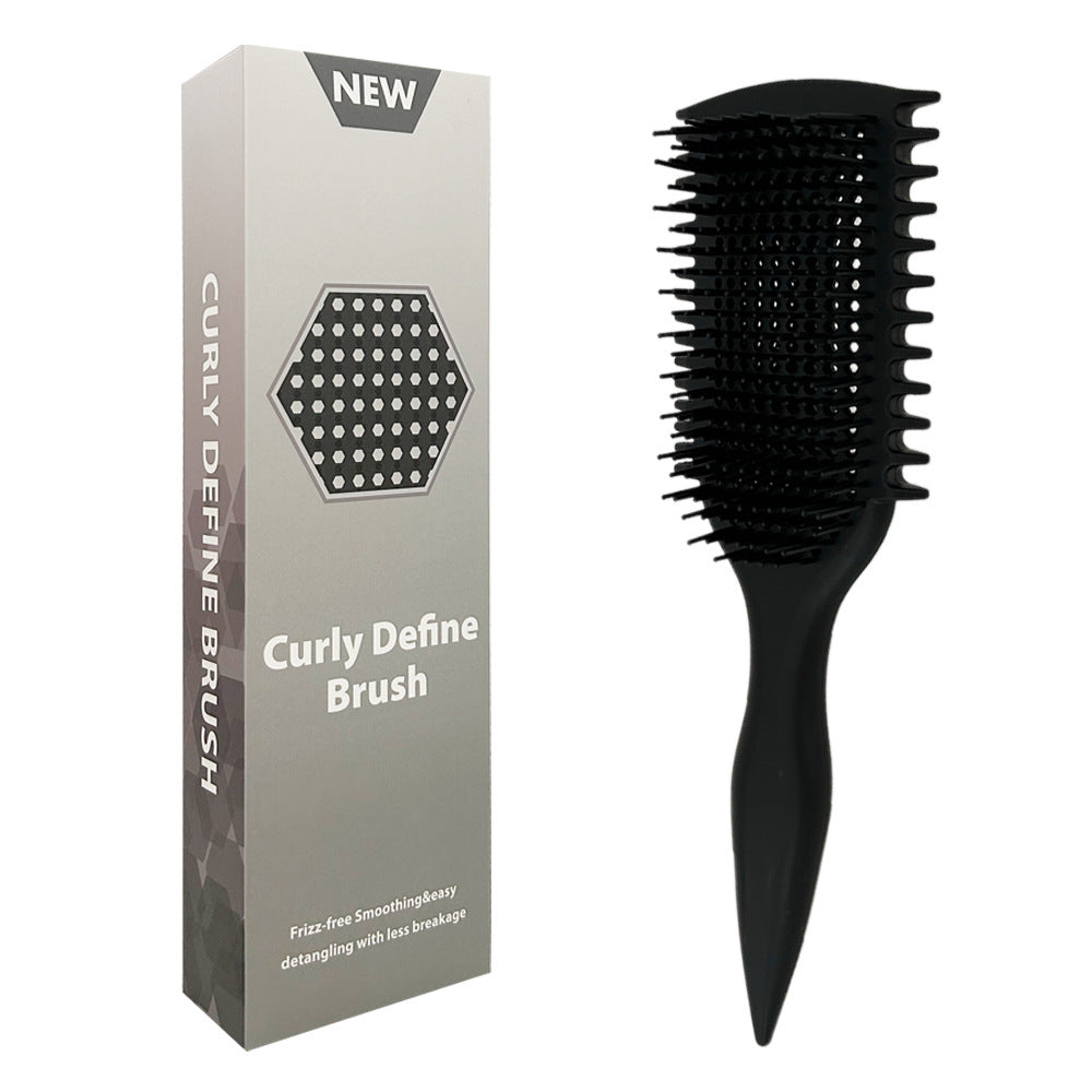 Curl Define Styling Brush for Fluffy Hair
