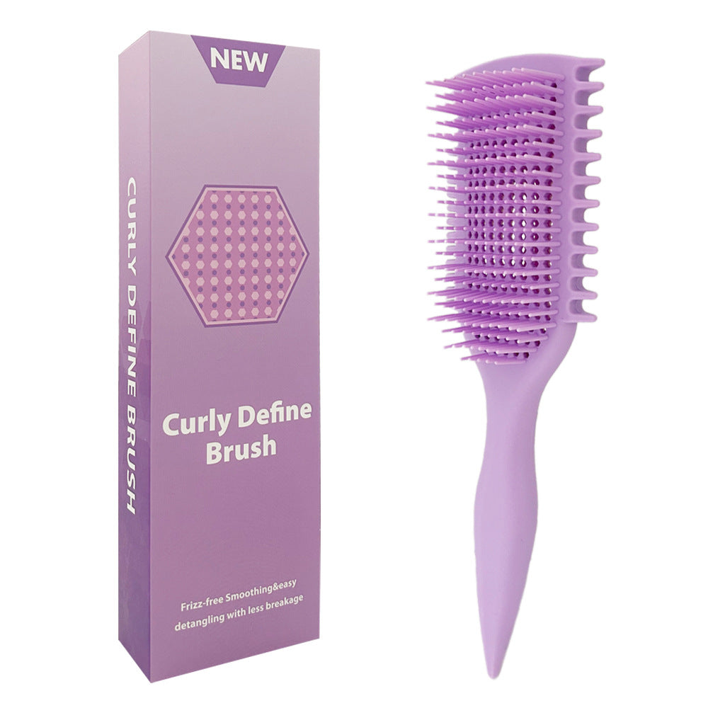 Curl Define Styling Brush for Fluffy Hair
